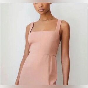 Aritzia Babaton '90s Mini Dress in Fawn Pink